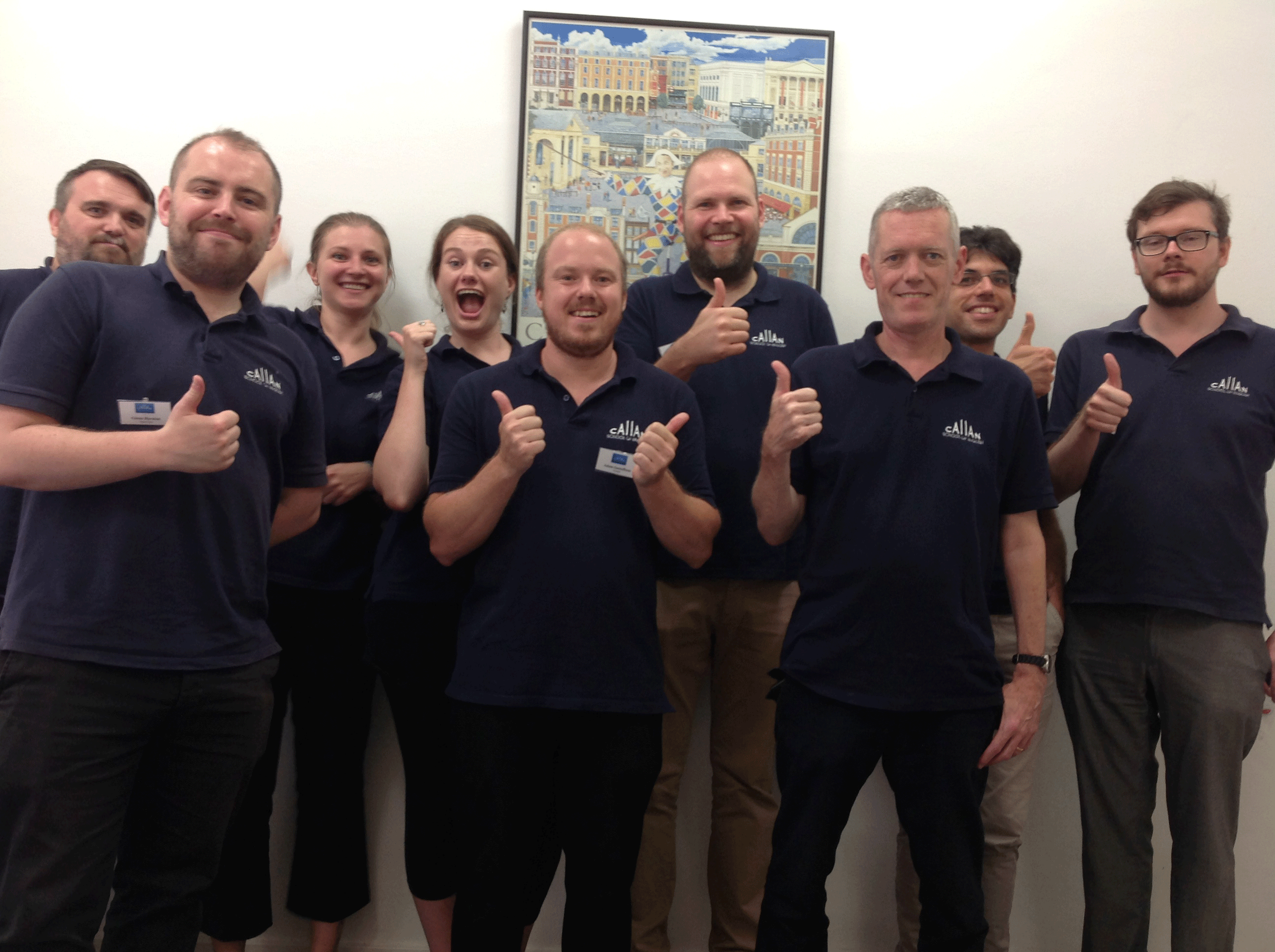 Equipo de profesores de ingles en Julio 2019